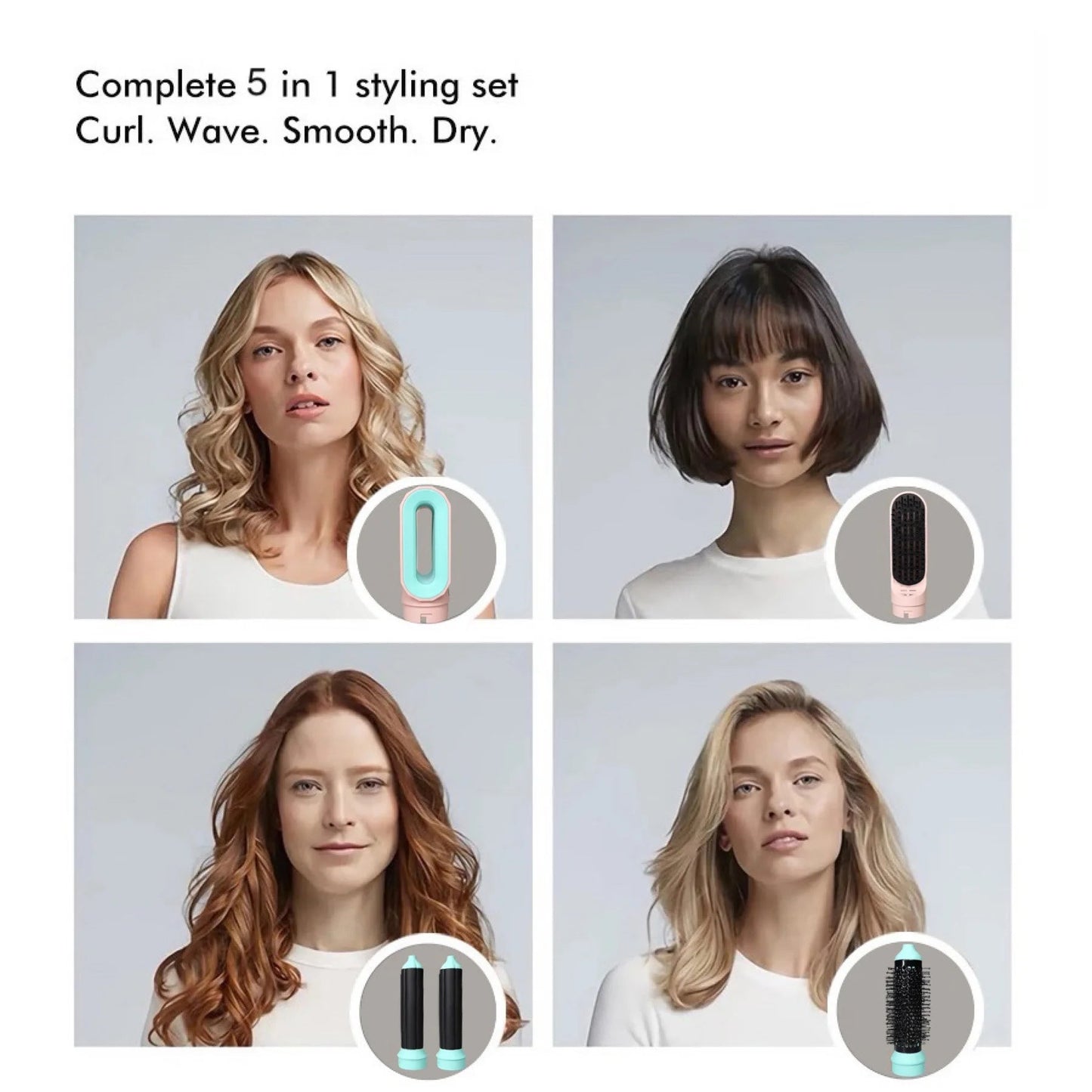 Airwrap | Sèche-cheveux 5-en-1 avec Technologie Coanda